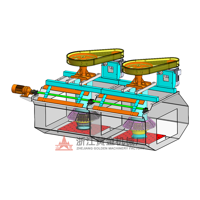 Équipement de flottation de type JJF